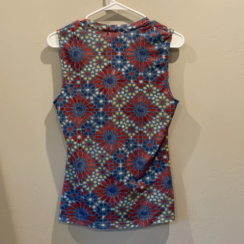 Chaps Colorful Tank Top - Picture 3 of 3
